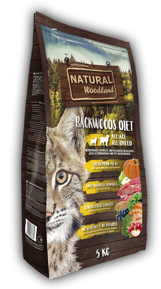 Natural Woodland Kattfoder