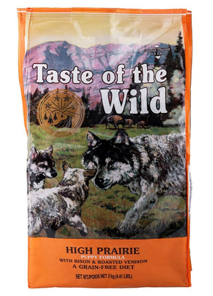 Taste Of The Wild Foder Taste Of The Wild High Prairie Puppy Barn/Junior Kalvkött Lamm 2 Kg