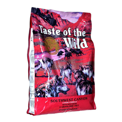 Taste Of The Wild Foder Taste Of The Wild Southwest Canyon Fisk Kalvkött Lamm Vildsvin 5,6 Kg