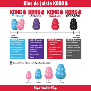 Kong Welpe Rosa Oder Blau Sortiert