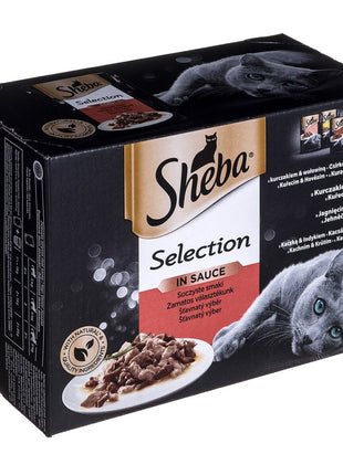 Sheba Kattmat Sheba Selection In Sauce Kyckling Kalkon Kalvkött Lamm 85 G