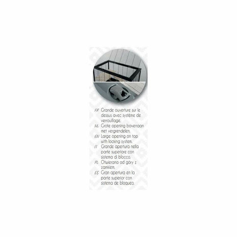 Zolux Bur Zolux                                 78 Cm Trä Metall/Plast (1 Delar)