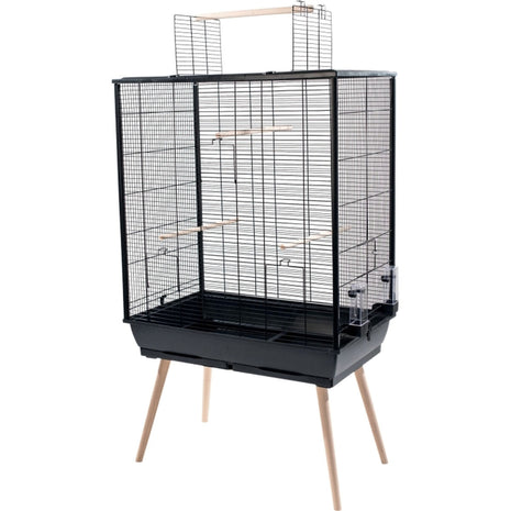 Zolux Fågelbur Zolux Jili Neo Cage Xl Svart 81 X 93 X 48 Cm