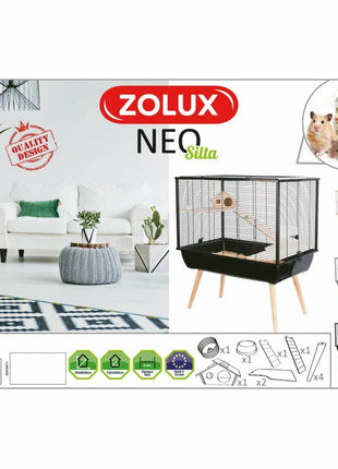 Zolux Bur Zolux                                 78 Cm Trä Metall Plast Metall/Plast (1 Delar)