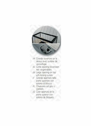 Zolux Bur Zolux                                 78 Cm Trä Metall Plast Metall/Plast (1 Delar)