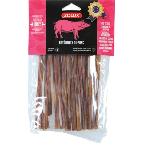Zolux Hundgodis Zolux Pork Chop Sticks Gris 100 G