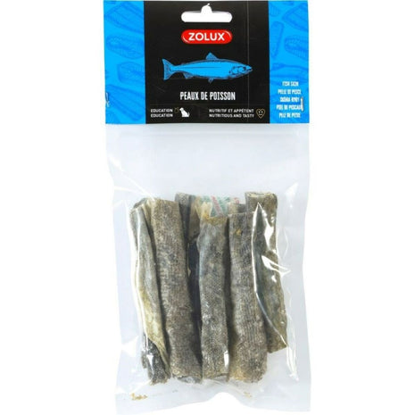 Zolux Hundgodis Zolux Fish Skin Fisk 60 G