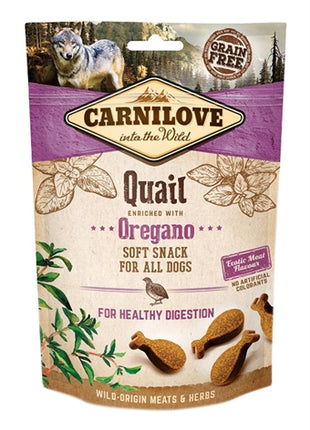 Carnilove Weiche Snack-Wachtel / Oregano