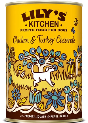 Lily's Kitchen Lilys Küchenhund Huhn/Truthahn-Auflauf