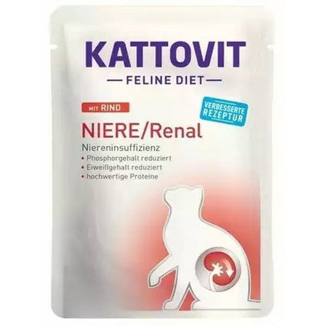 Kattovit Kattmat Kattovit Niere/Renal Beef Nötkött 85 G