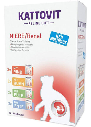 Kattovit Våt Mat Kattovit Diet Niere/Renal 12 X 85 G