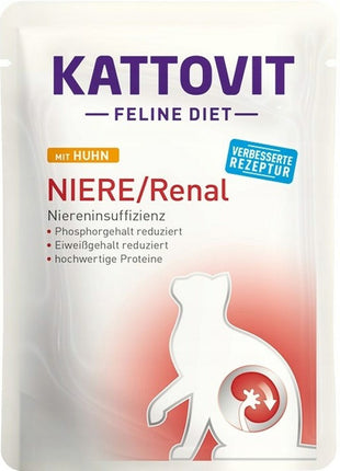 Kattovit Våt Mat Kattovit Diet Niere/Renal 12 X 85 G
