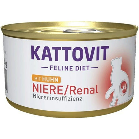 Kattovit Kattmat Kattovit Feline Diet Niere/Renal Chicken Kyckling 185 G