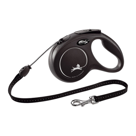 Flexi Dohundkoppel Flexi New Classic Svart M