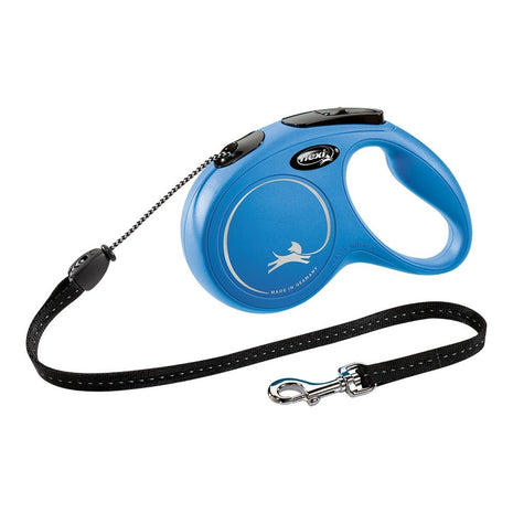 Flexi Dohundkoppel Flexi New Classic 8 M Blå Storlek M