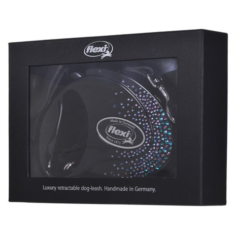 Flexi Dohundkoppel Flexi Glam Splash 5 M Svart