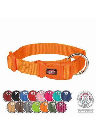 Trixie Hundhalsband Trixie New Premium Svart S/M 30-45 Cm