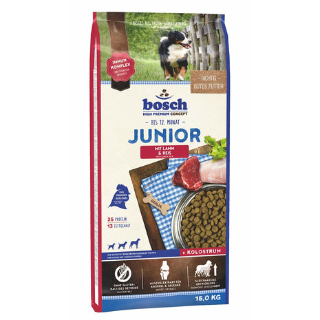 Bosch Foder Bosch Barn/Junior Lamm Ris 15 Kg