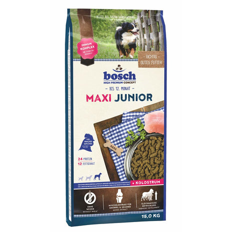 Bosch Foder Bosch Maxi Junior Barn/Junior Kyckling Fåglar 15 Kg