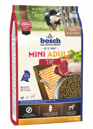 Bosch Foder Bosch Vuxen Lamm Ris 3 Kg