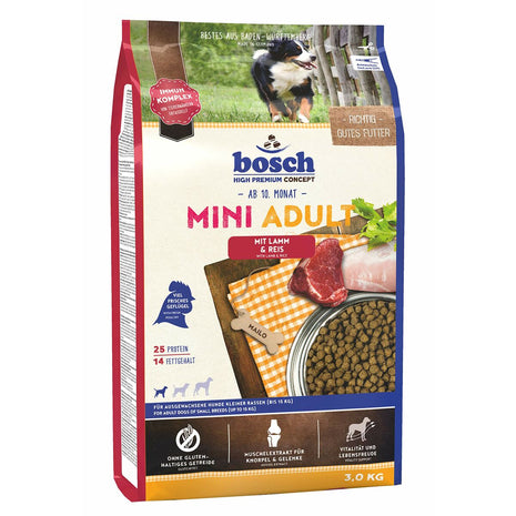 Bosch Foder Bosch Vuxen Lamm Ris 3 Kg
