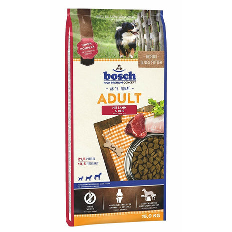 Bosch Foder Bosch Vuxen Lamm Ris 15 Kg