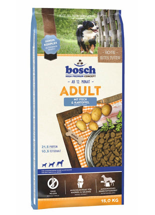 Bosch Foder Bosch Vuxen Lax Fisk Potatis 15 Kg
