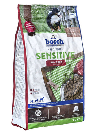 Bosch Foder Bosch Sensitive Vuxen Lamm Ris 3 Kg