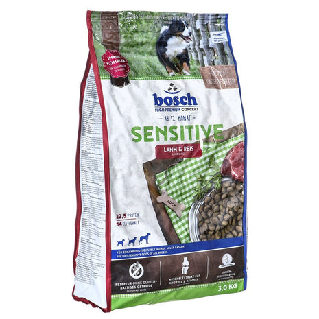 Bosch Foder Bosch Sensitive Vuxen Lamm Ris 3 Kg
