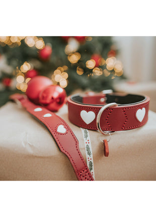 Hunter Hundhalsband Hunter Love S/M 35-43 Cm Röd