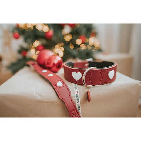 Hunter Hundhalsband Hunter Love S/M 35-43 Cm Röd