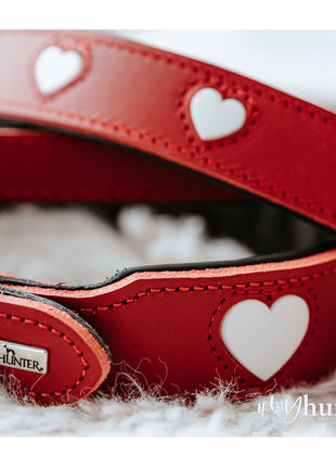 Hunter Hundhalsband Hunter Love S/M 35-43 Cm Röd