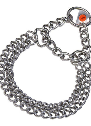 Hs Sprenger Hundhalsband Hs Sprenger Silvrig 2 Mm Double Länkar (35 Cm)