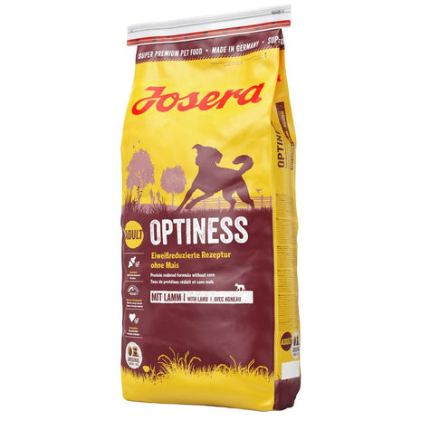 Foder Josera Optiness Vuxen Lamm Fåglar Potatis 15 Kg