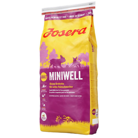 Foder Josera Miniwell Vuxen Majs Fåglar 15 Kg