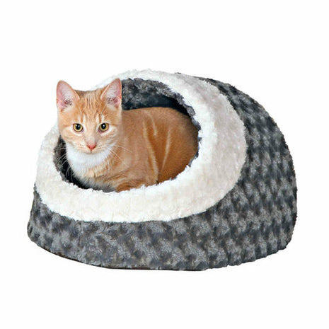 Trixie Grotta För Katt Trixie Kaline Grå Kräm 35 × 26 × 41 Cm