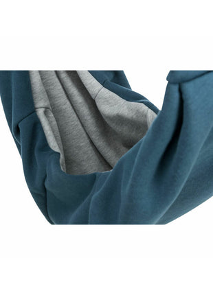 Trixie Husdjurshandväska Över Axeln Trixie Soft Blå Ljusgrå Polyester Bomull 22 × 20 × 60 Cm