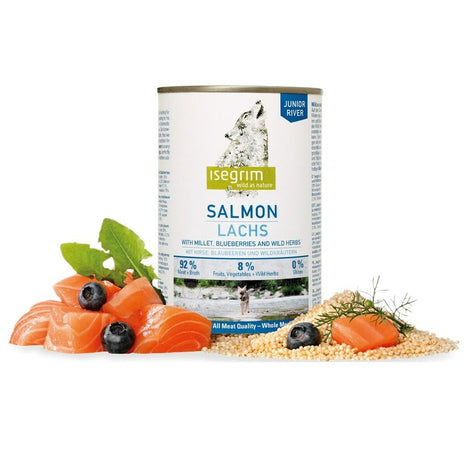 Isegrim Våt Mat Isegrim Junior Salmon 400 G