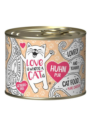 Love Is Where A Cat Is Kattmat Love Is Where A Cat Is 2191040 Kyckling 200 G