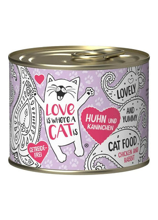 Love Is Where A Cat Is Kattmat Love Is Where A Cat Is 2191340 Kyckling 200 G