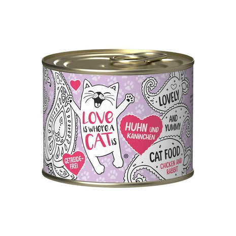 Love Is Where A Cat Is Kattmat Love Is Where A Cat Is 2191340 Kyckling 200 G