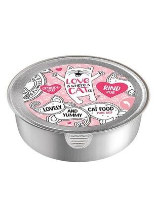 Love Is Where A Cat Is Kattmat Love Is Where A Cat Is 2190240 Nötkött 85 G