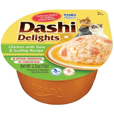 Inaba Snack For Cats Inaba Dashi Delights Kyckling 70 G