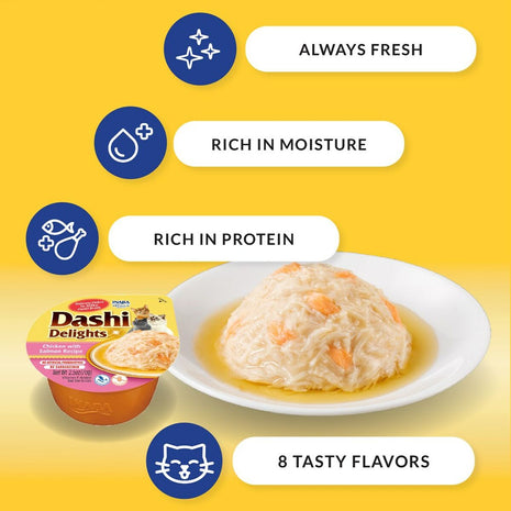 Inaba Snack For Cats Inaba Dashi Delights Kyckling 70 G