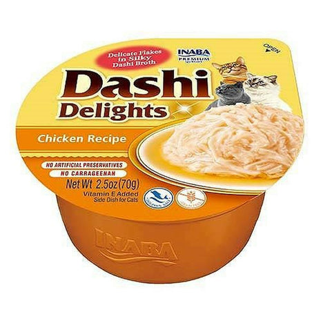 Inaba Snack For Cats Inaba Dashi Delights Kyckling 70 G
