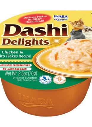 Inaba Snack For Cats Inaba Dashi Delights Kyckling 70 G