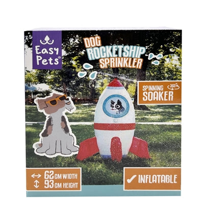 Easypets Sommer-Raketenschiff-Sprinkler