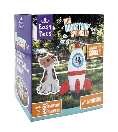 Easypets Sommer-Raketenschiff-Sprinkler