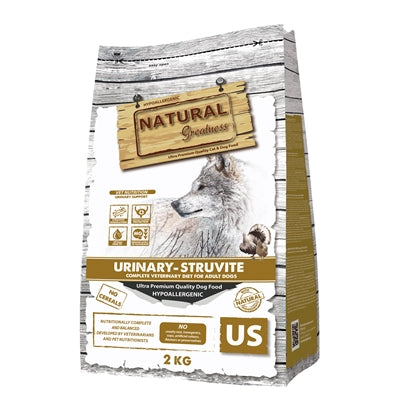 Natural Greatness Veterinärmedizinische Diät Hund Urin Struvit Komplett Erwachsene