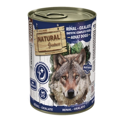 Natural Greatness Tierärztliche Ernährung Hund Nierenoxalat Erwachsene